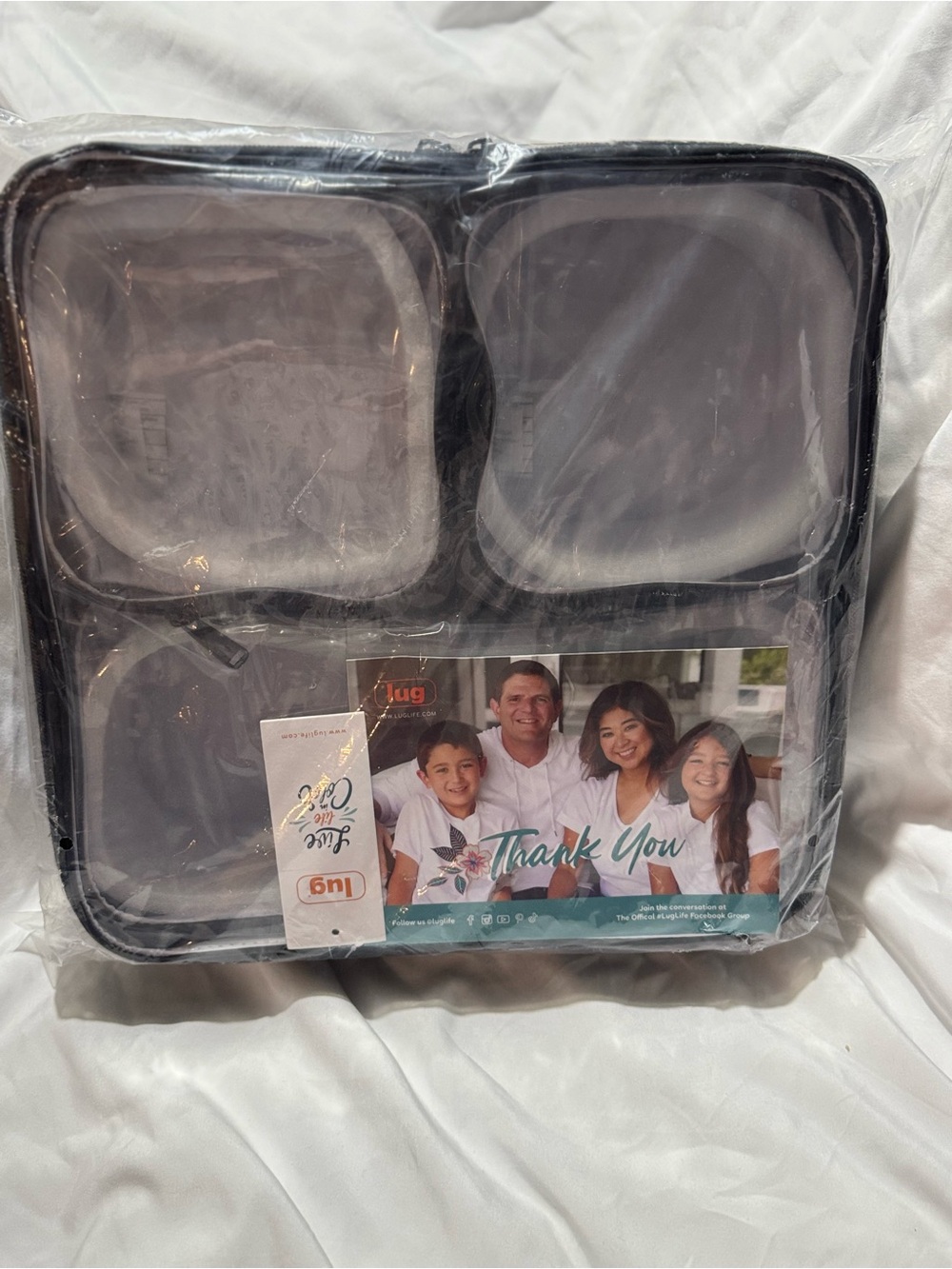 Lug Sky Cubbies Storage Set of 4 - Black 🦄